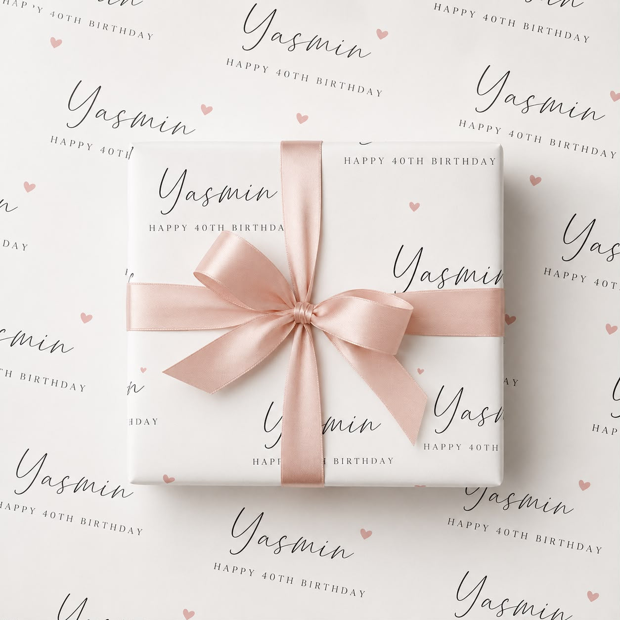 Personalised Birthday Gift Wrap