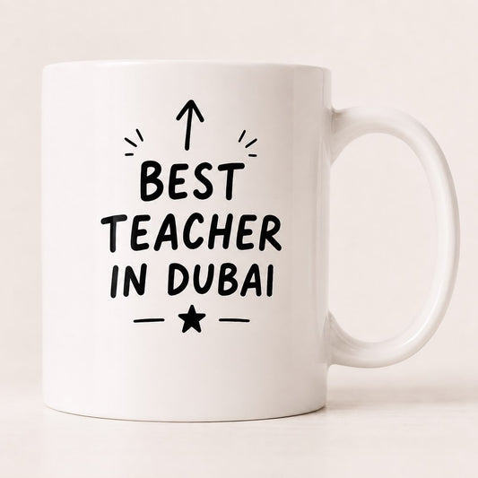 Best Teacher in Dubai Mug