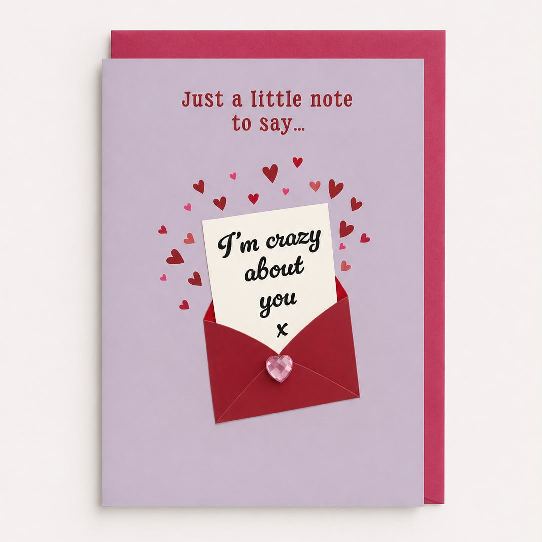 I’m Crazy About You Card