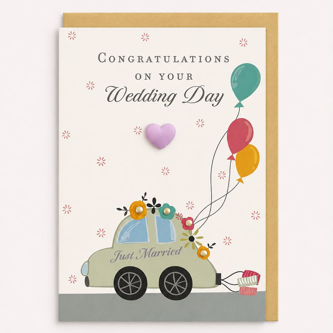 Congratulations on Your Wedding Day Card