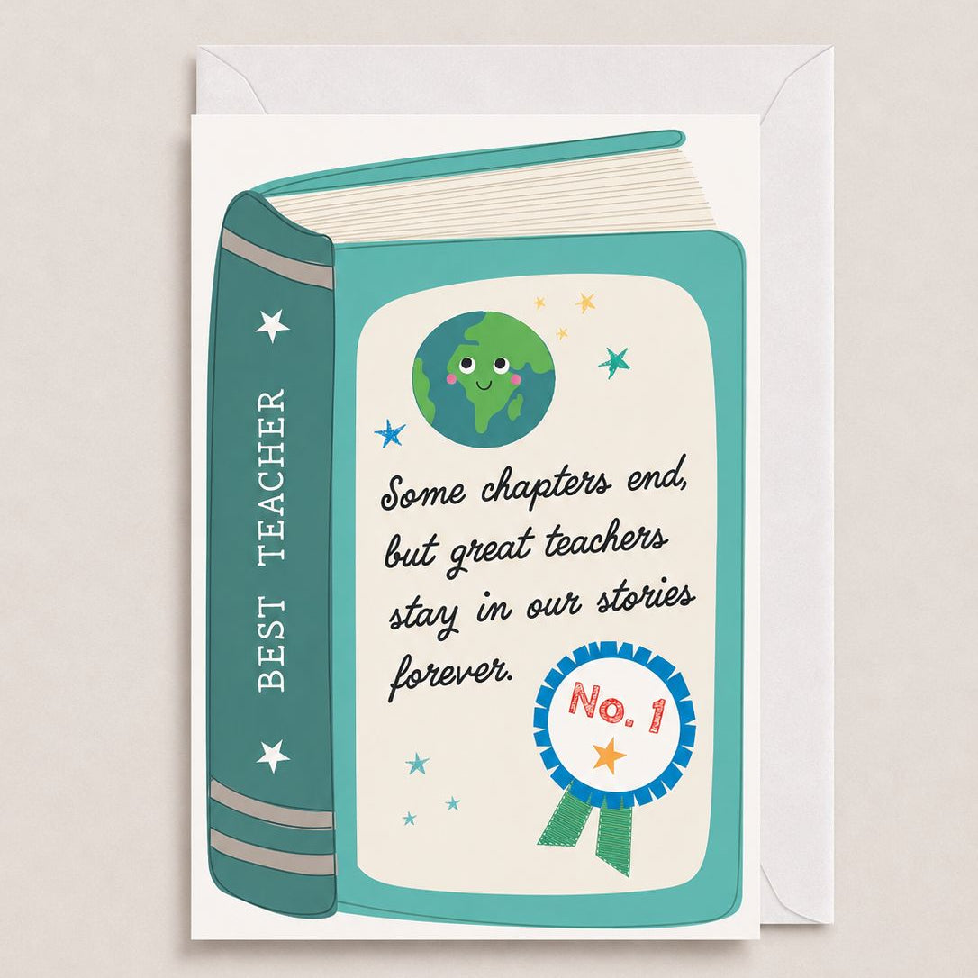 Best Teacher Greeting Card