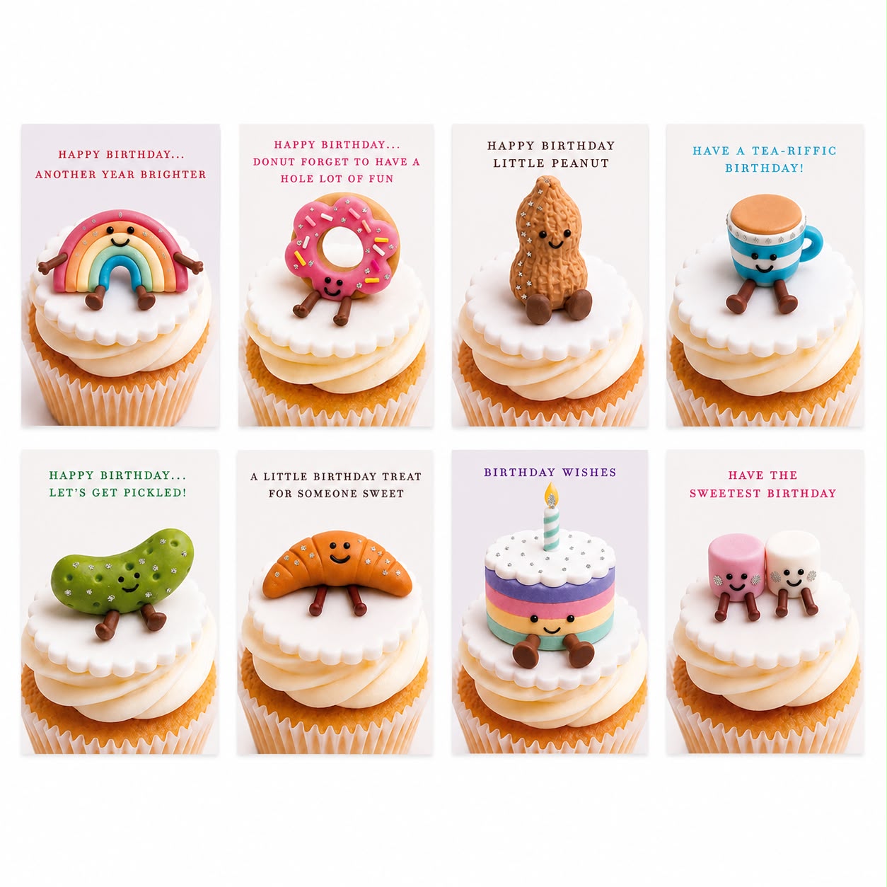 Hand Finished Cute Birthday Cards Collection