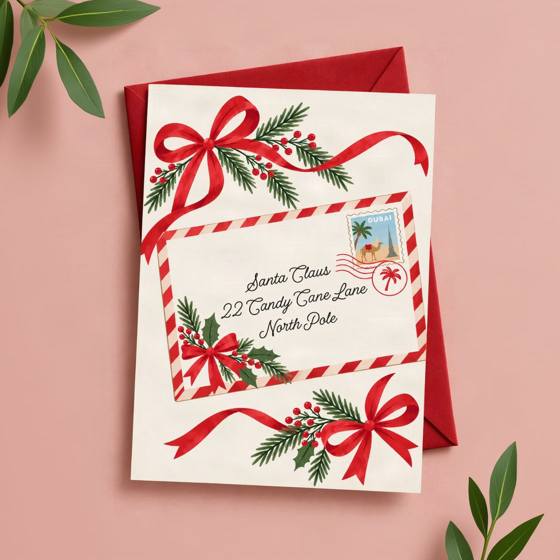 Santa’s Christmas Post – Christmas Greeting Card