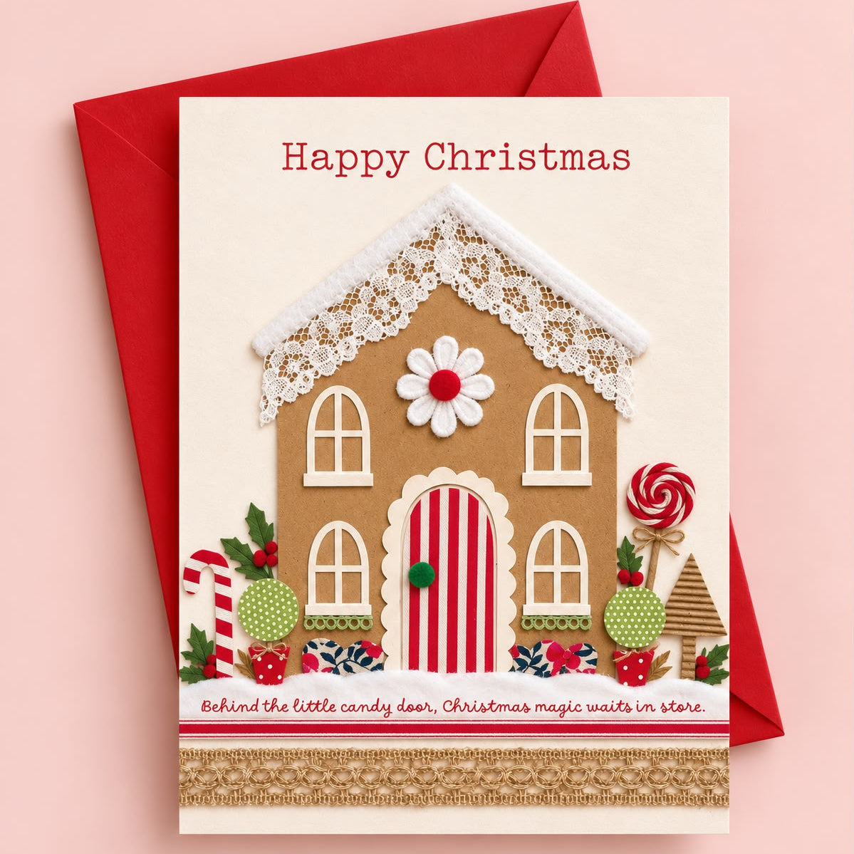 The Little Candy House – Christmas Greeting Card
