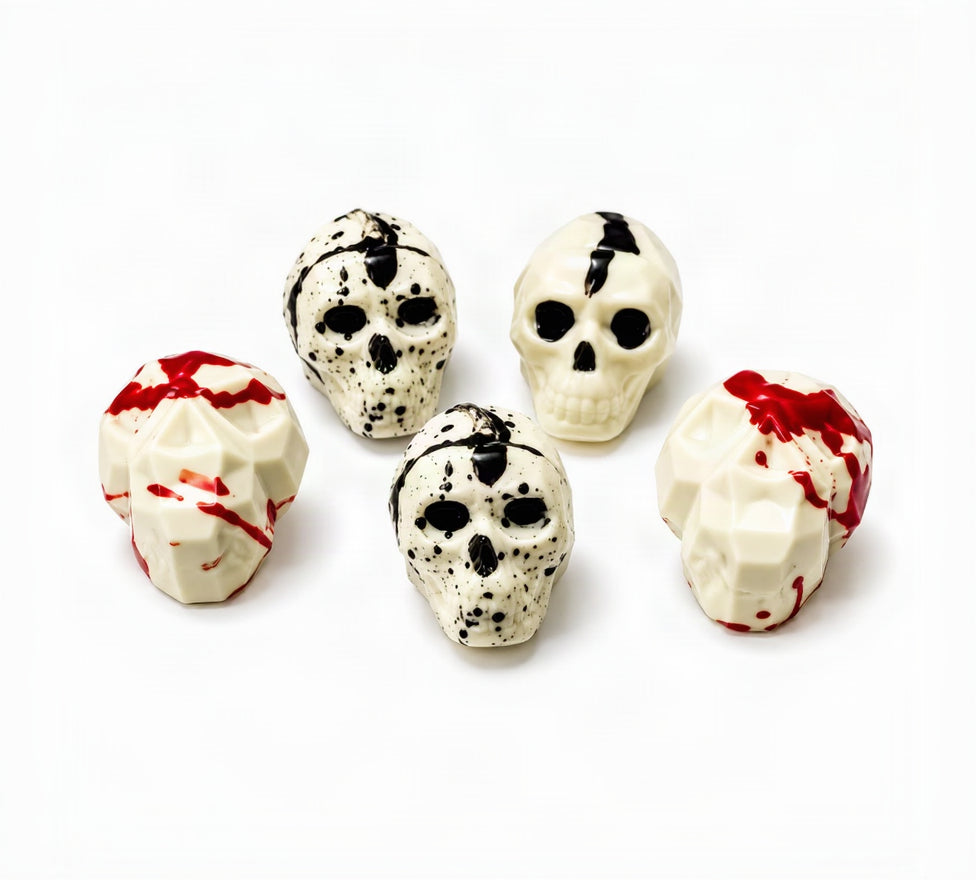 Halloween Chocolate Skulls – Box of 65