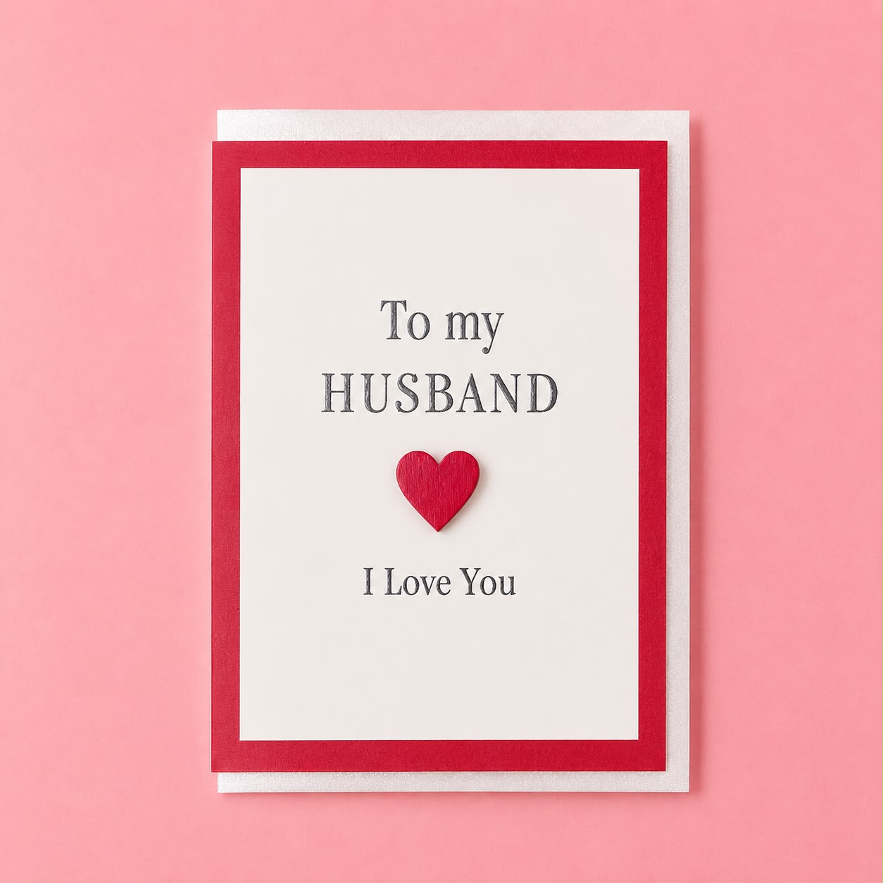 To My Husband Anniversary card