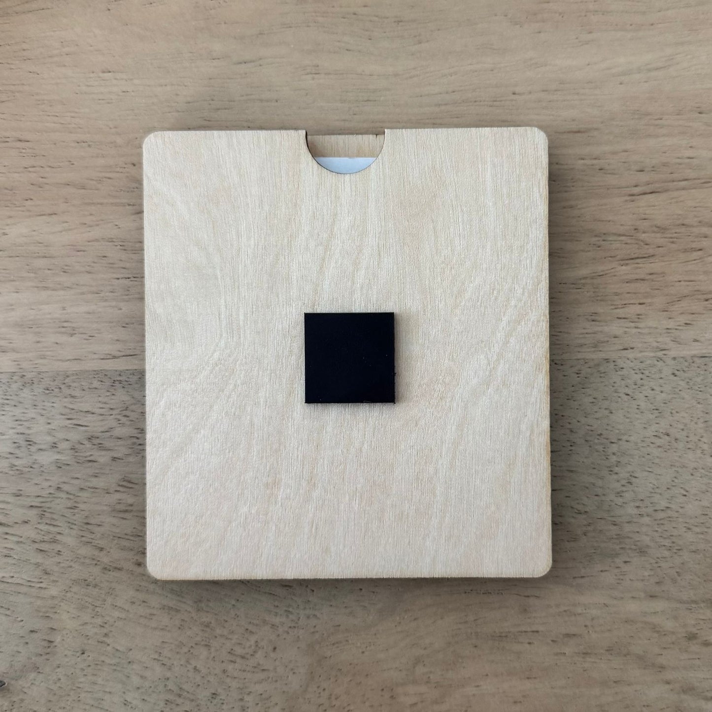 Personalized mini wooden photo frame