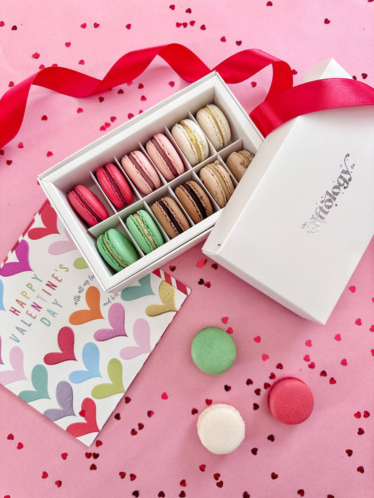 Valentine's Macaroons - Box of 12