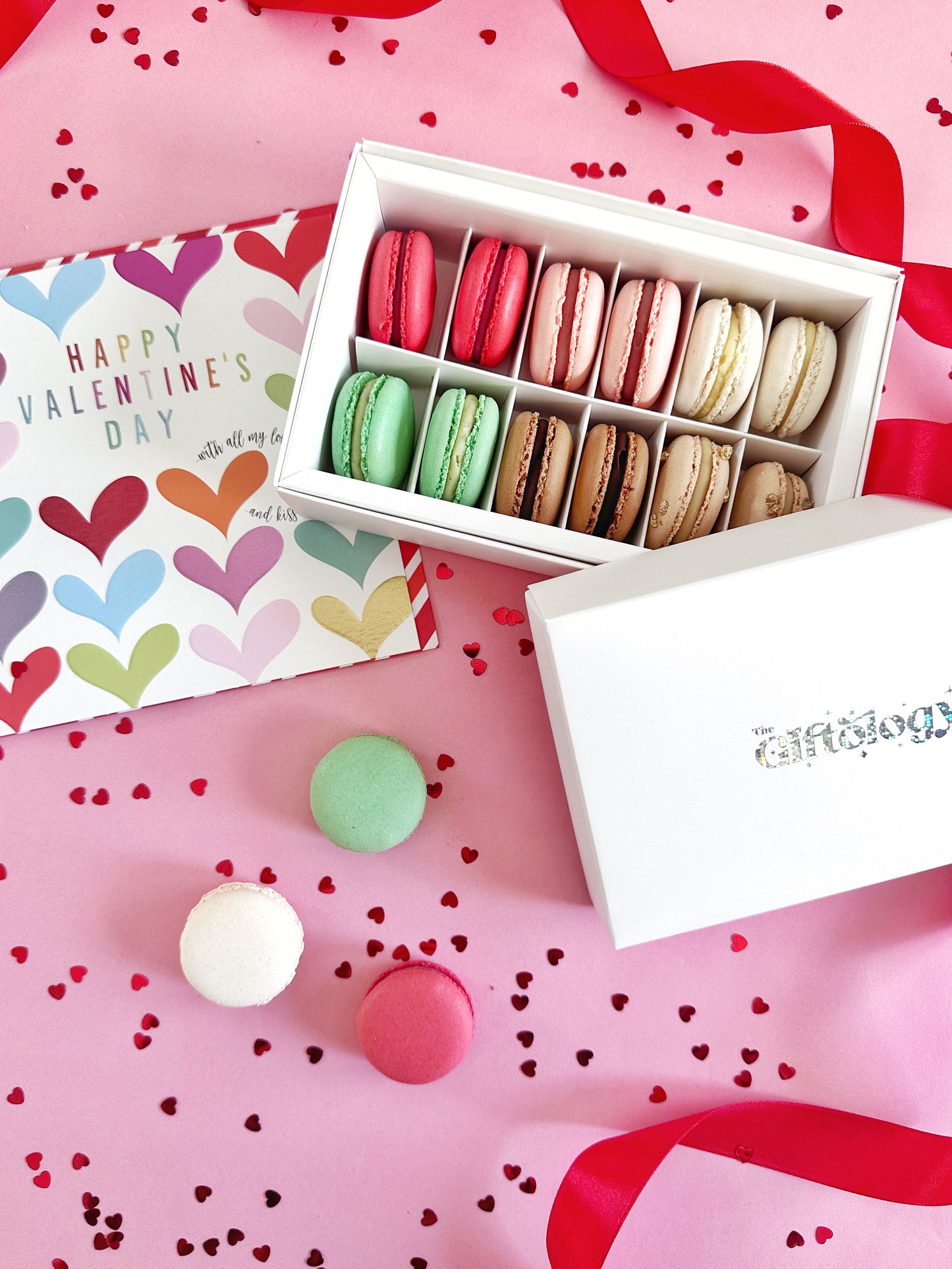 Valentine's Macaroons - Box of 12