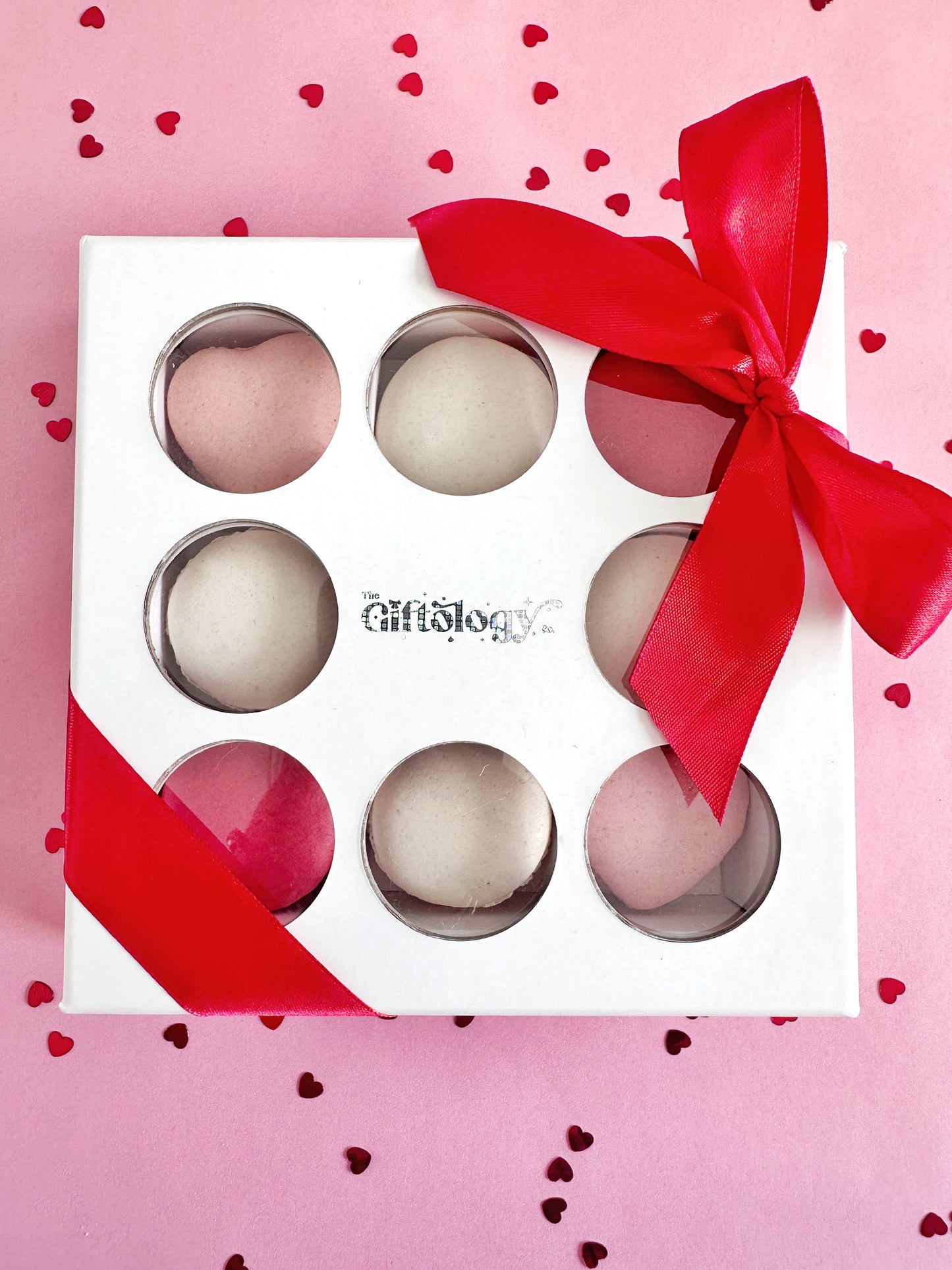 Valentine's Macaroons - Box of 9